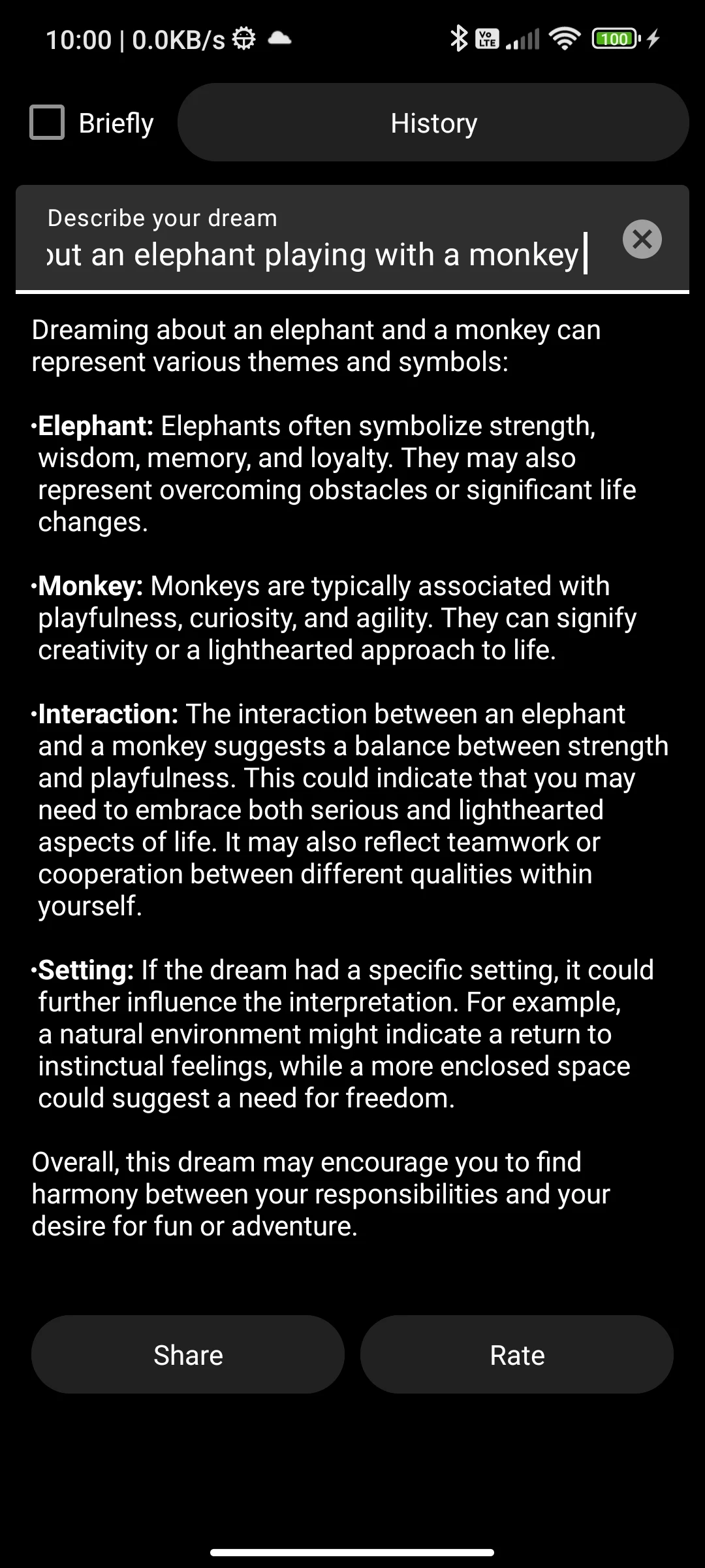 Dream Interpreter AI screenshot