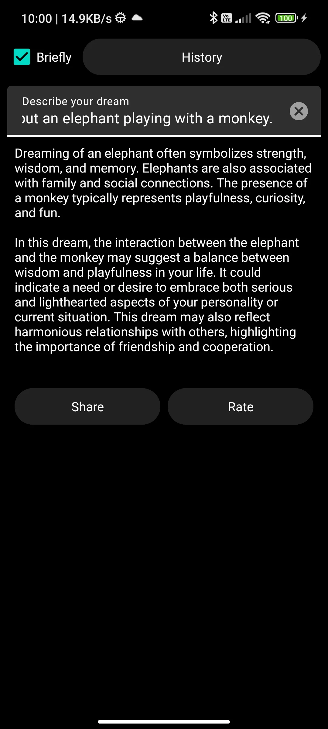 Dream Interpreter AI screenshot